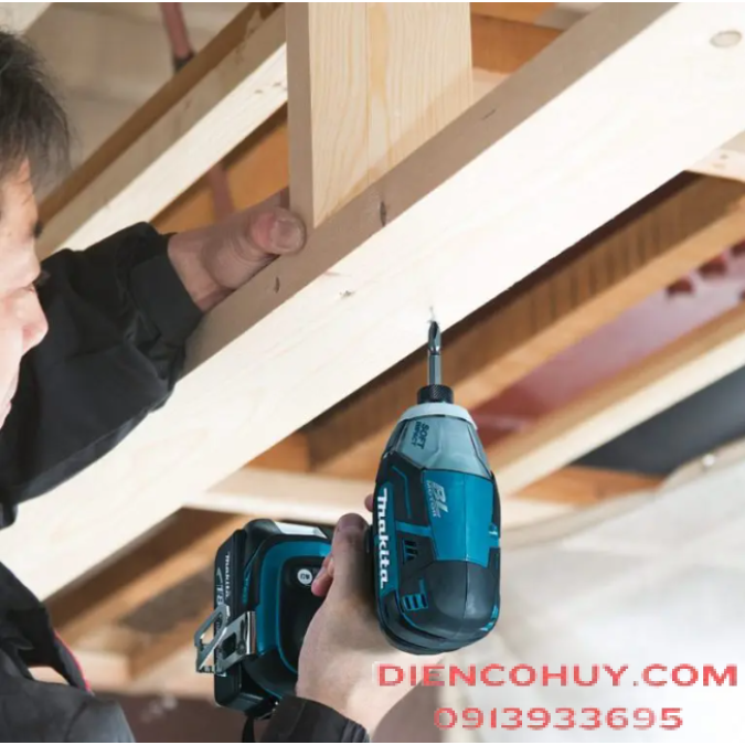 DTS141Z MÁY VẶN VÍT XUNG DẦU DÙNG PIN (18V)