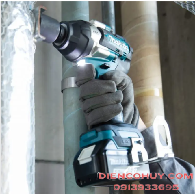 DTW700XVZX MÁY SIẾT BU LÔNG DÙNG PIN(12.7MM/DÂY ĐEO/ĐIỆN ÁP CAO/BL)(18V)