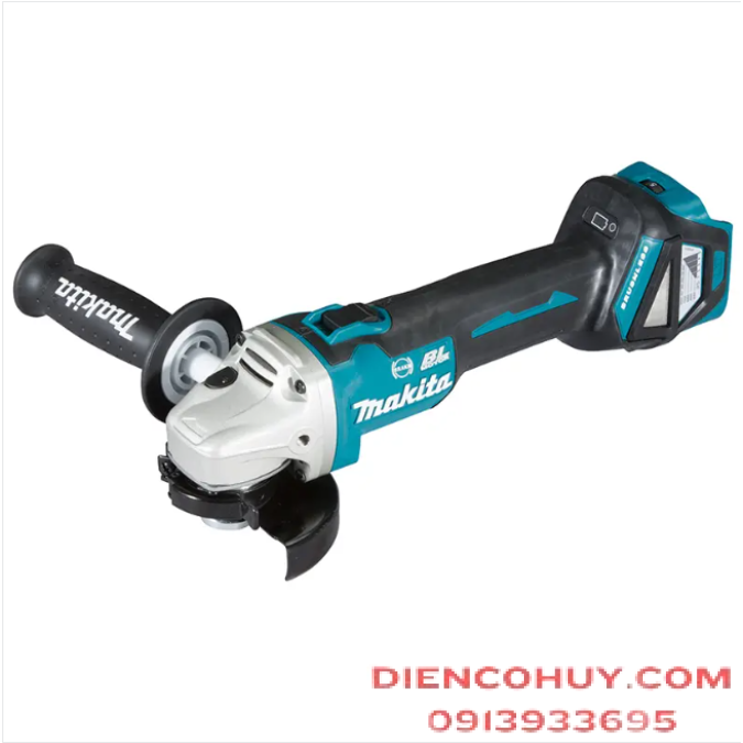 DGA414Z MÁY MÀI GÓC DÙNG PIN(100MM/CÔNG TẮC TRƯỢT/AWS/BL)(18V)