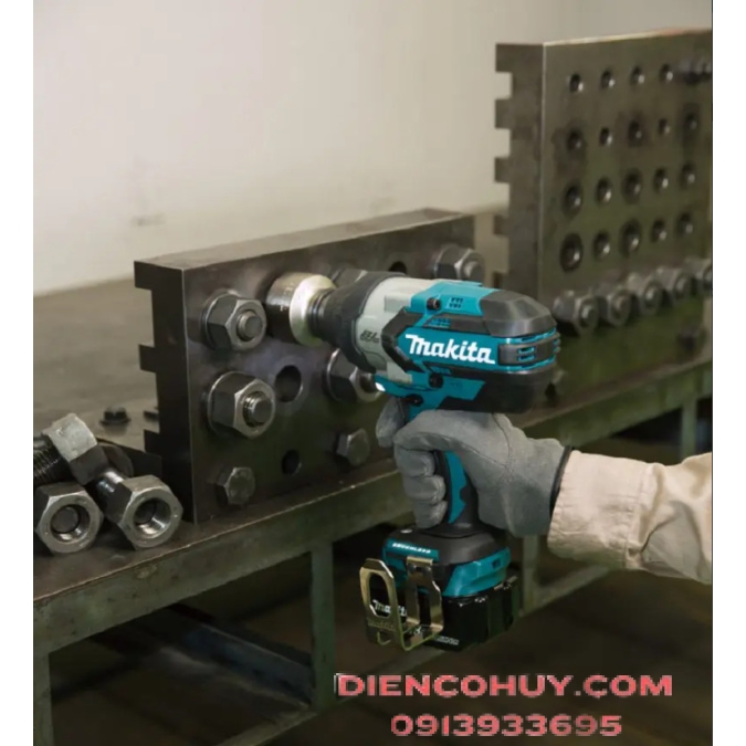 DTW1002ZX2 MÁY SIẾT BU LÔNG DÙNG PIN(19MM/DÂY ĐEO/BL)(18V)